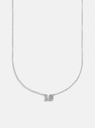 Varsity Number Custom Necklace - One Silver Station