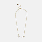 Varsity Number Custom Necklace - Two Gold Stations