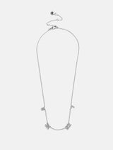 BaubleBar Varsity Number Custom Necklace - Four Silver Stations - 
    Personalized number necklace
  
