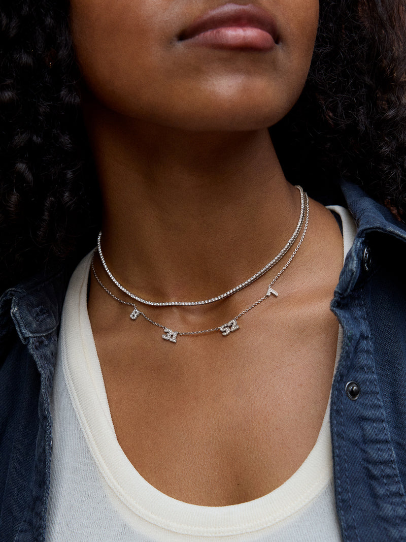BaubleBar  - 
    Personalized number necklace
  
