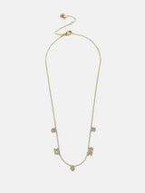 BaubleBar Varsity Number Custom Necklace - Five Gold Stations - 
    Personalized number necklace
  
