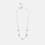 Varsity Number Custom Necklace - Five Silver Stations
