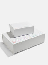 BaubleBar Large Gift Box - Multi L - 
    White jewelry storage box 
  
