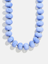 BaubleBar Joan Semi-Precious Necklace - Blue Sodalite - 
    Blue sodalite chunky bead necklace
  
