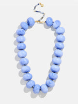 BaubleBar Joan Semi-Precious Necklace - Blue Sodalite - 
    Blue sodalite chunky bead necklace
  
