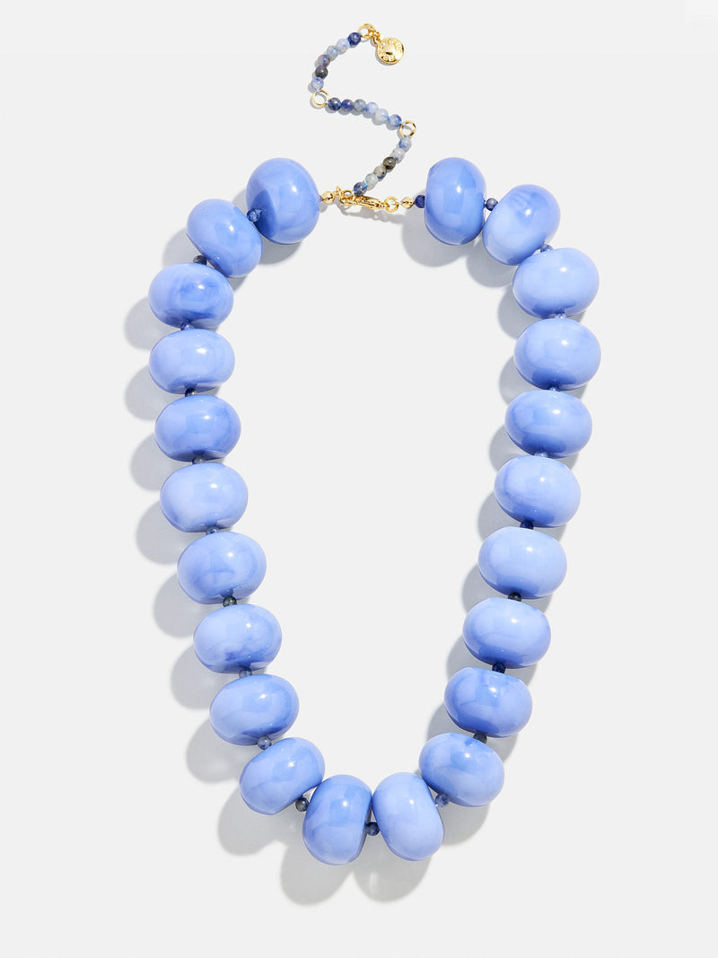 BaubleBar Joan Semi-Precious Necklace - Blue Sodalite - 
    Blue sodalite chunky bead necklace
  
