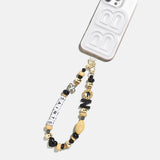 NFL Beaded Phone Charm - New Orleans Saints