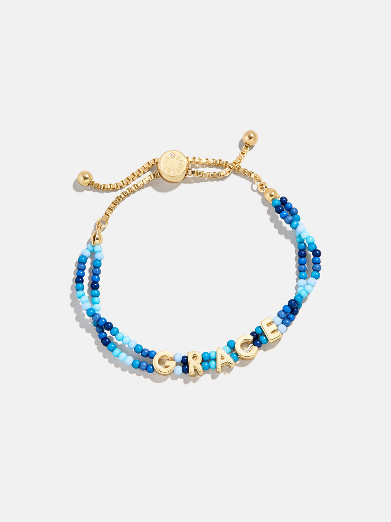 BaubleBar Bead Mine Kids’ Custom Name Bracelet - Blue Multi - 
    Get Gifting Early: 20% Off Custom
  
