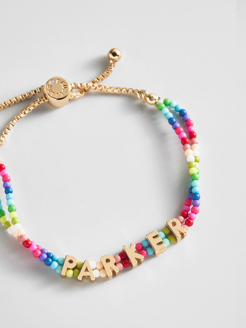 Bead Mine Kids’ Custom Name Bracelet - Multi