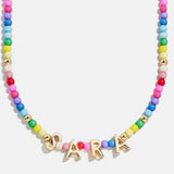 Bead Mine Kids’ Custom Name Necklace - Multi