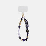 NFL Beaded Phone Charm - Baltimore Ravens