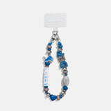 NFL Beaded Phone Charm - Detroit Lions
