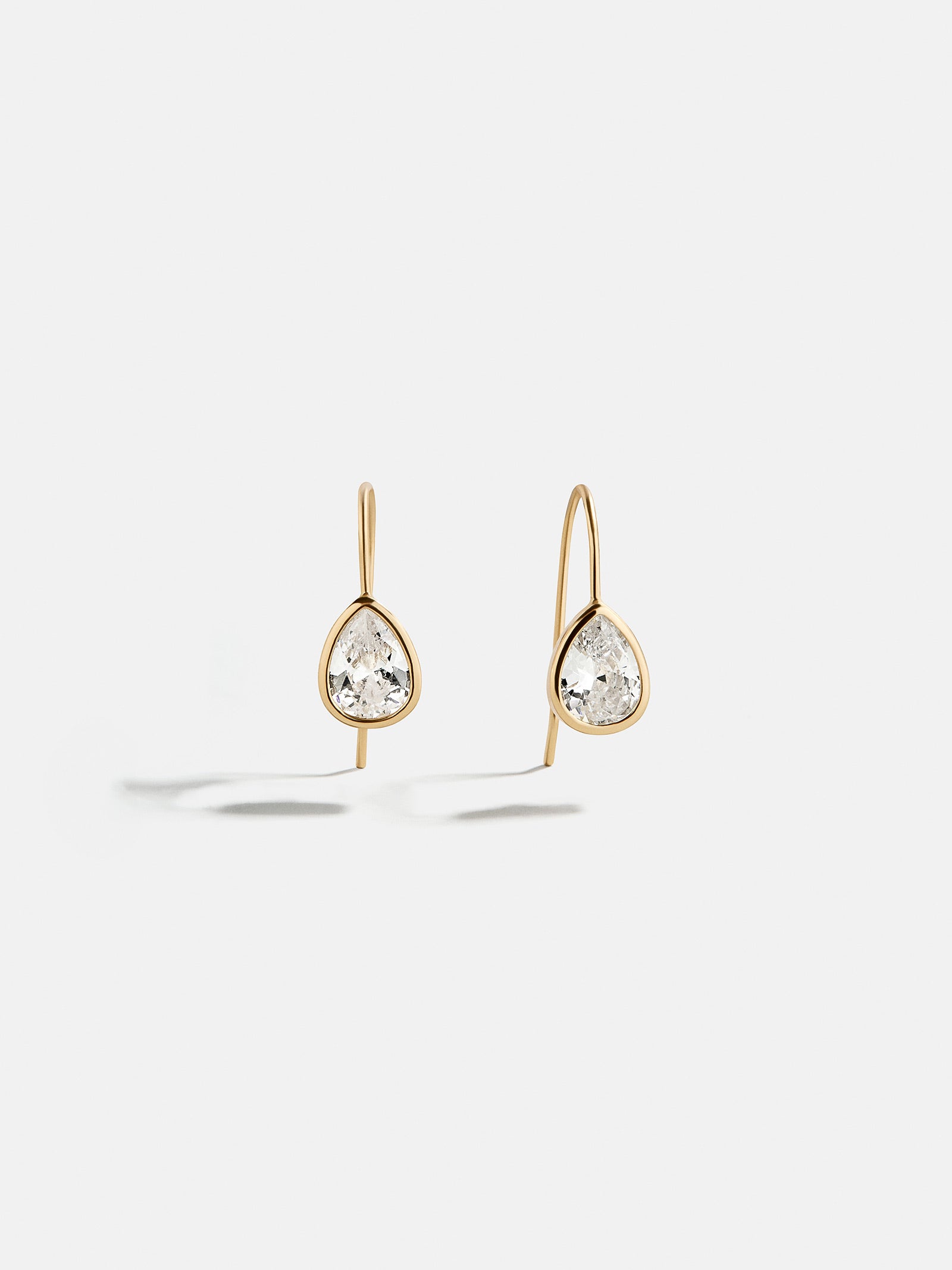 Jovie 18K Gold Plated Sterling Silver Earrings - Gold/Pavé