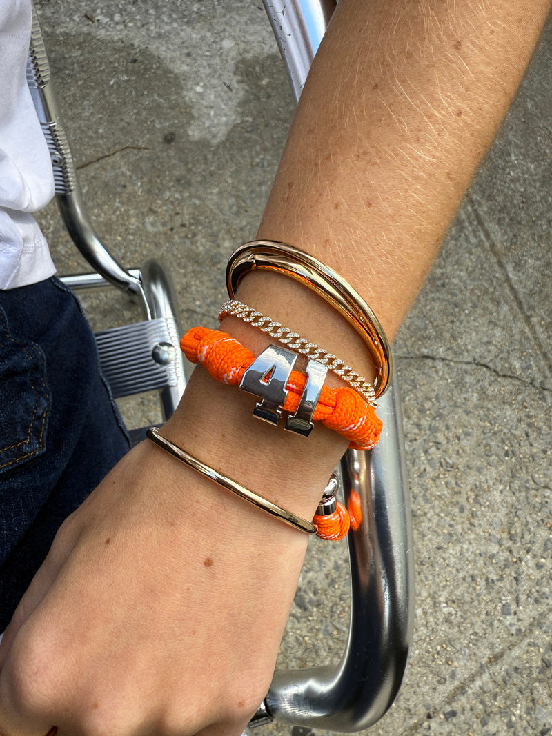 BaubleBar Silver - 
    Waterproof paracord bracelet
  
