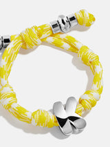 BaubleBar Silver - 
    Initial waterproof paracord bracelet
  
