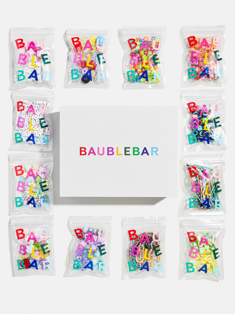 BaubleBar Party Bead Kit - Bag Charms Party Bead Kit - 
    DIY jewelry making kit for bag charms 
  
