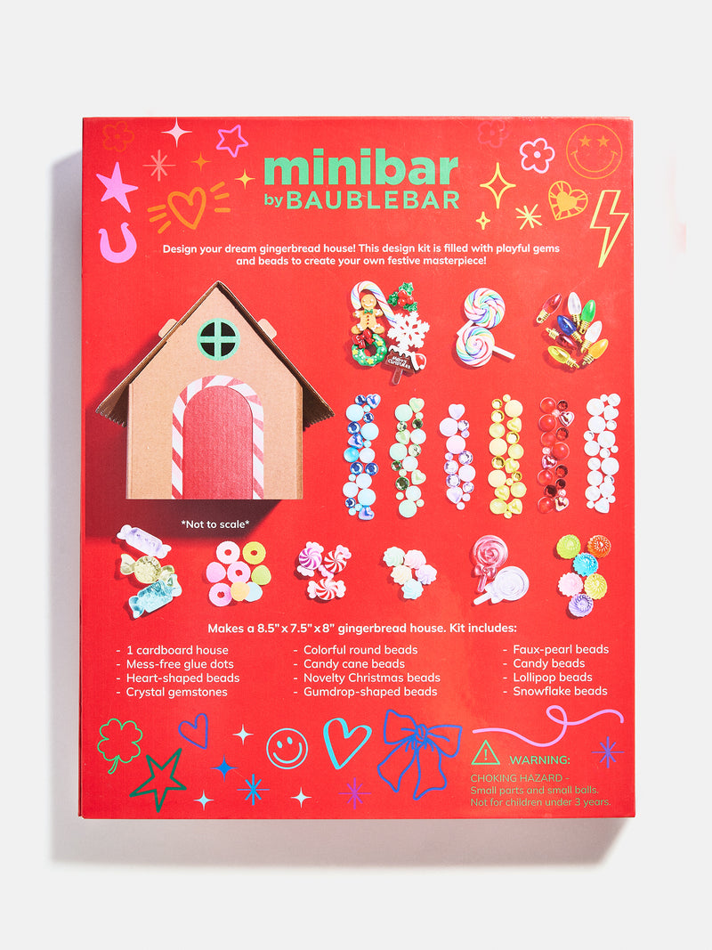 BaubleBar Kids DIY Gingerbread House Craft Kit - Gingerbread House DIY Kit - 
    Children's craft kits 
  
