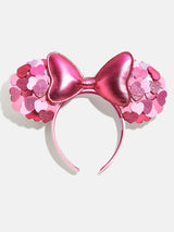 BaubleBar Disney Minnie Mouse Heart Ears Headband - Minnie Mouse Heart Ears - 
    Pink Disney ears with hearts 
  
