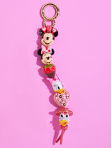 BaubleBar Disney Valentine’s Day Friends Forever Bag Charm - Disney Mickey & Friends Bag Charm - 
    Embellished keychain
  
