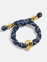 BaubleBar Knotty Initial Bracelet - Navy - 
    Initial waterproof paracord bracelet
  

