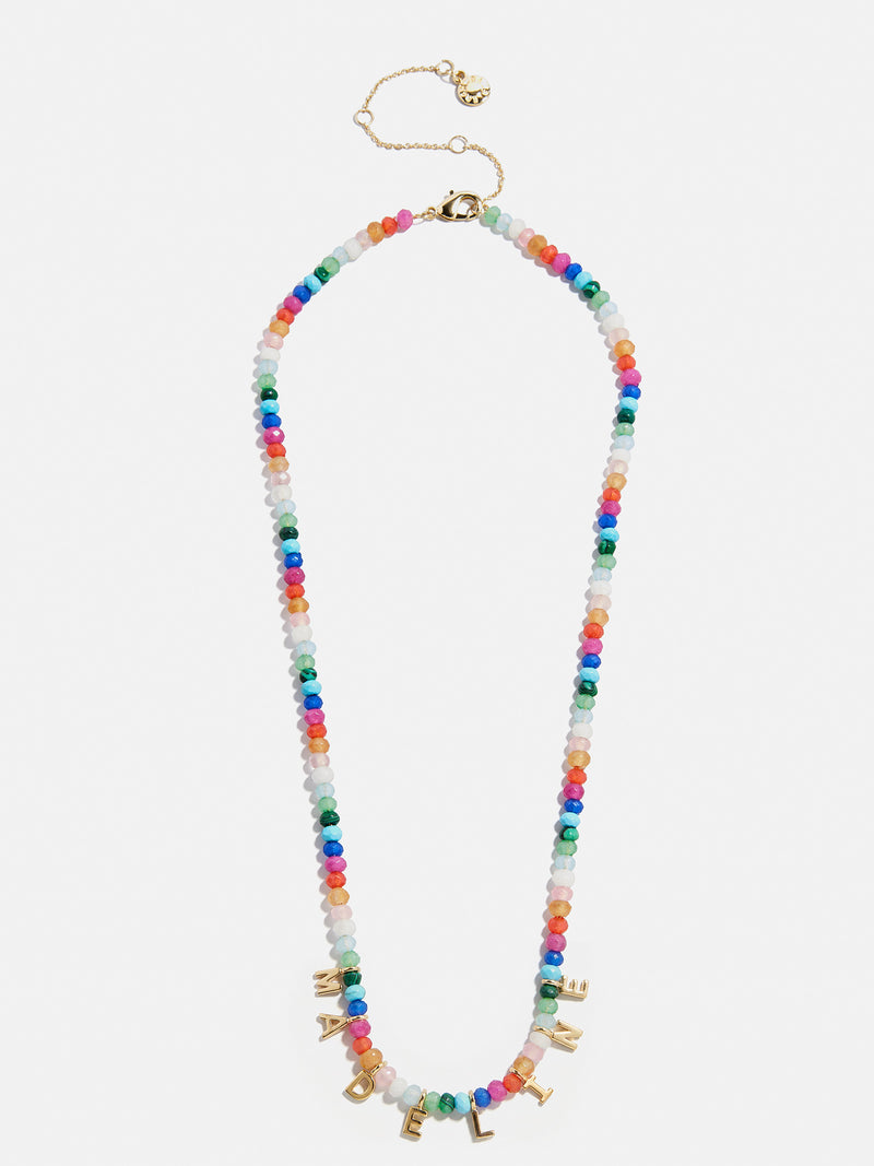 Mini Semi-Precious Custom Necklace - Multi