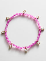 BaubleBar Crystal Beaded Bracelet - Magenta - 
    Big Summer Kickoff
  
