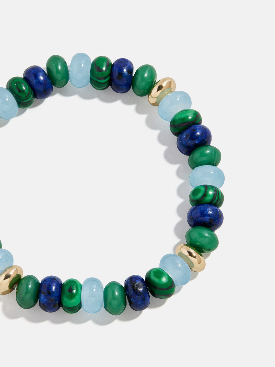 Marjorie Beaded Bracelet - Blue Multi