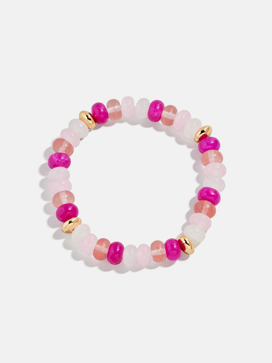 Marjorie Beaded Bracelet - Pink Multi