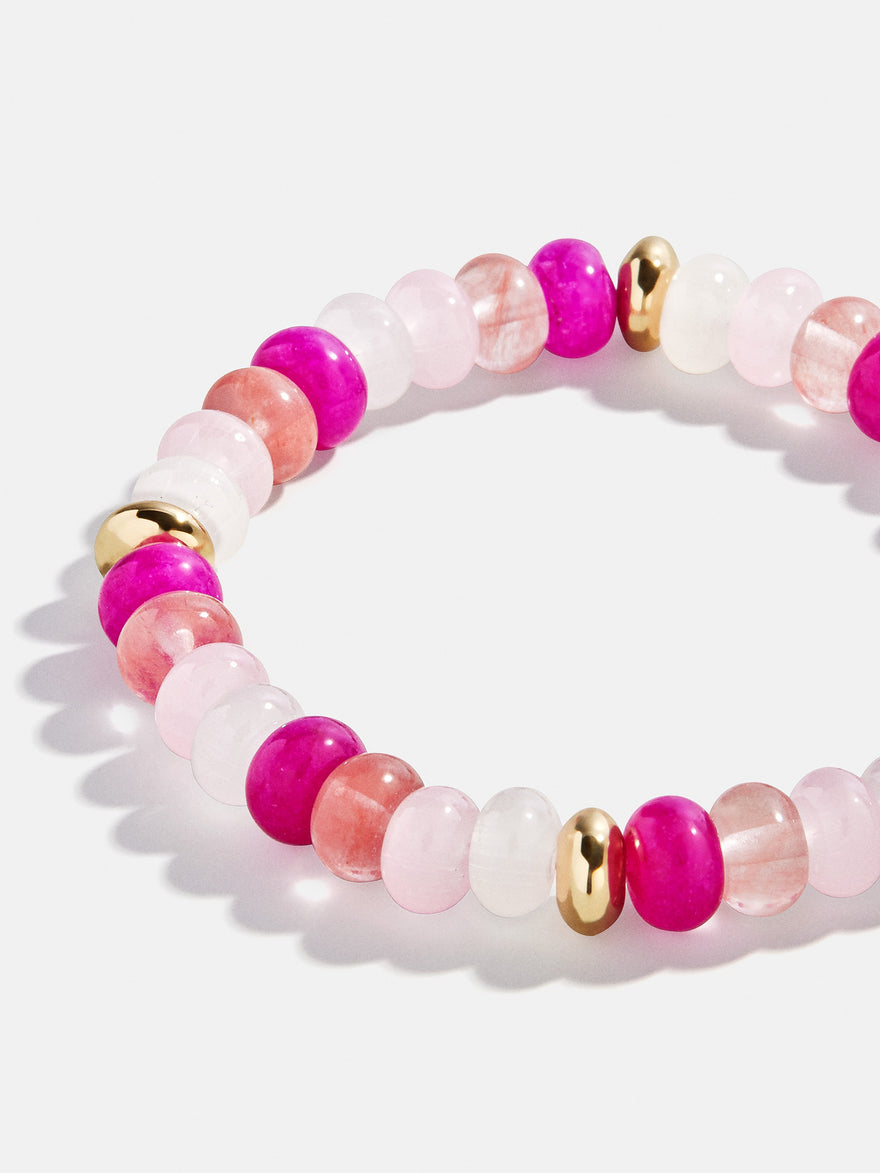 Marjorie Beaded Bracelet - Pink Multi