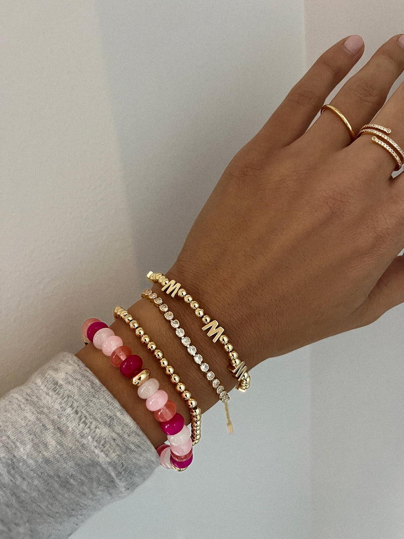 BaubleBar Gold Pisa Bracelet - 5MM Beads - 
    Stocking Stuffer Deal
  
