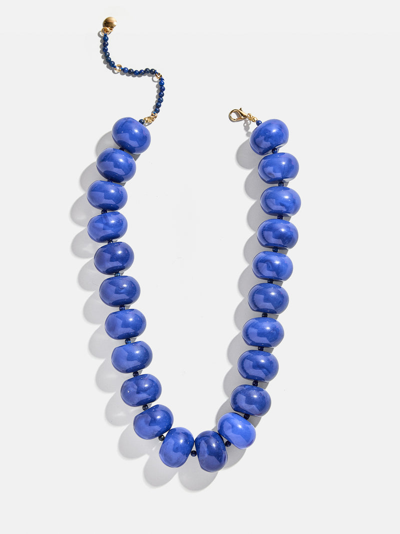 Joan Semi-Precious Necklace - Lapis