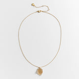 Nancy Gold Pendant Necklace