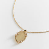 Nancy Gold Pendant Necklace