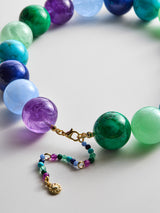 BaubleBar Jane Beaded Necklace - Blue Multi - 
    Chunky statement necklace
  
