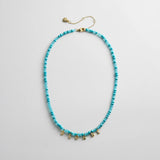 Mini Semi-Precious Custom Necklace - Turquoise