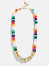BaubleBar Block Letter Beaded Custom Necklace - Multi - 
    Personalized name necklace 
  
