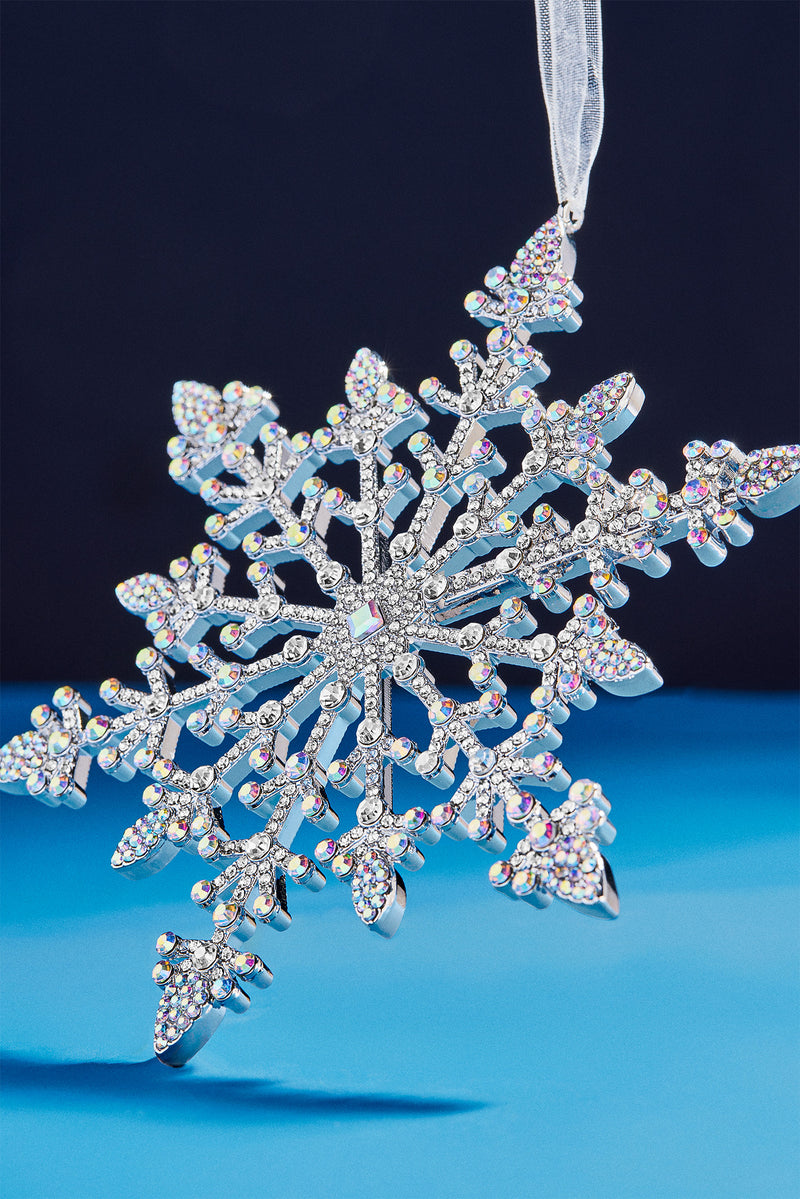 BaubleBar Snow & Behold Snowflake Ornament - Silver/Pavé - 
    Cyber Monday Deal
  
