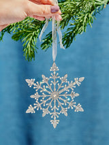 BaubleBar Snow & Behold Snowflake Ornament - Silver/Pavé - 
    Cyber Monday Deal
  
