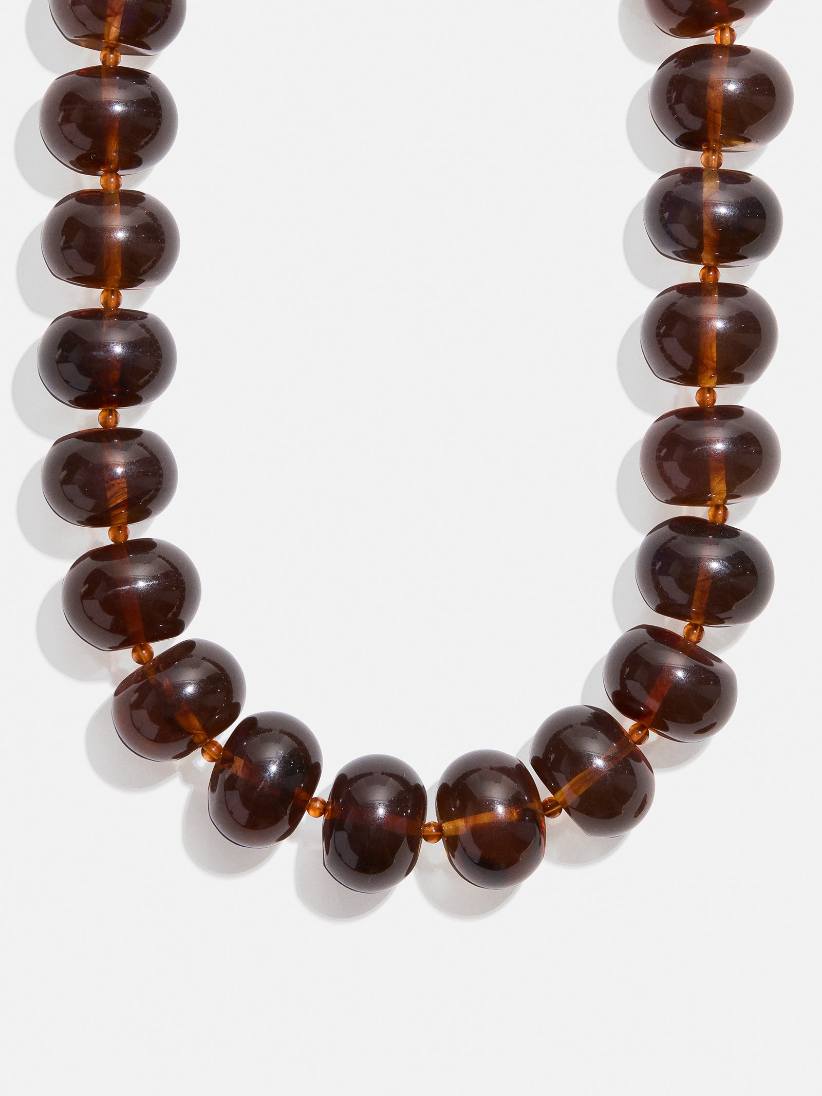 Joan Semi-Precious Necklace - Smoky Quartz