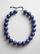 Jane Beaded Necklace - Lapis
