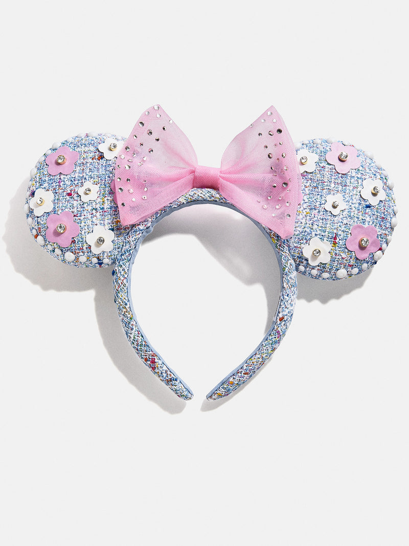 Disney Minnie Mouse Tweed Flower Ears Headband - Minnie Mouse Tweed Flower Ears