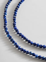 BaubleBar Semi-Precious Pearl Wrap Necklace - Lapis - 
    Beaded necklace with baroque pearls
  
