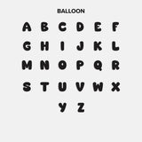 Waterproof Kids’ Custom Nameplate Necklace - Balloon