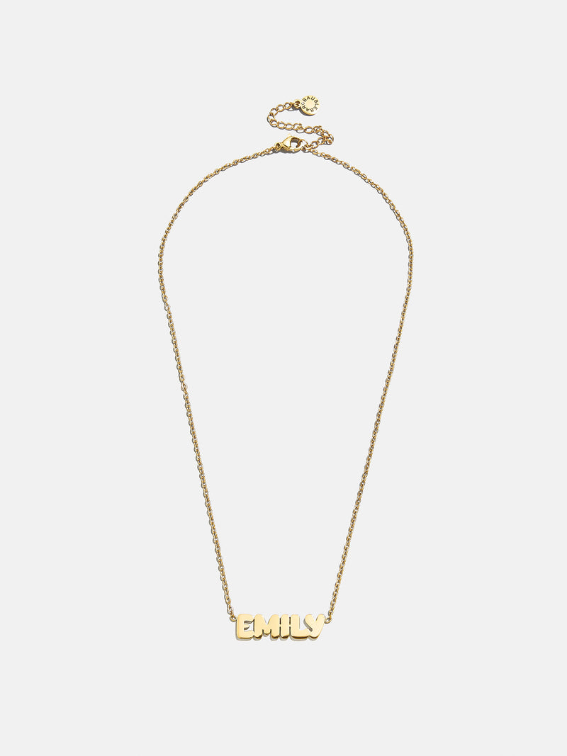BaubleBar Waterproof Kids’ Custom Nameplate Necklace - Balloon - 
    Get Gifting Early: 20% Off Custom
  
