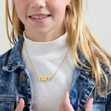 Waterproof Kids’ Custom Nameplate Necklace - Balloon