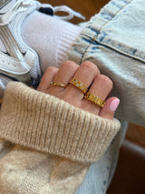 BaubleBar 18K Gold Cigar Band Custom Ring - Gold - 
    Made with Love: 15% Off Custom
  
