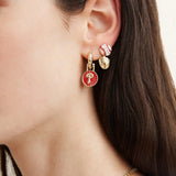 MLB Hoop Earring Set - Philadelphia Phillies