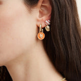 MLB Hoop Earring Set - New York Mets