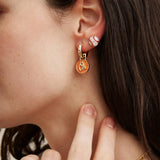 MLB Hoop Earring Set - Baltimore Orioles
