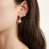 MLB Hoop Earring Set - Cleveland Guardians